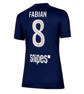 Paris Saint-Germain Fabian Ruiz #8 Hjemmebanetrøje Dame 2025-26 Kortærmet